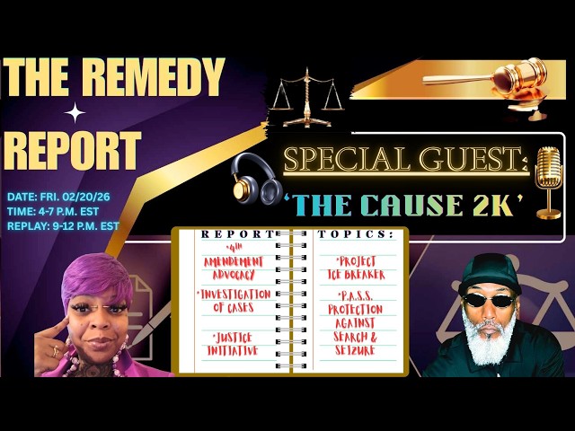 THE REMEDY REPORT RADIO GODCAST