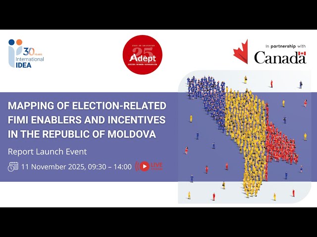 Mapping of election-related FIMI enablers and incentives in the Republic of Moldova: Report Launch