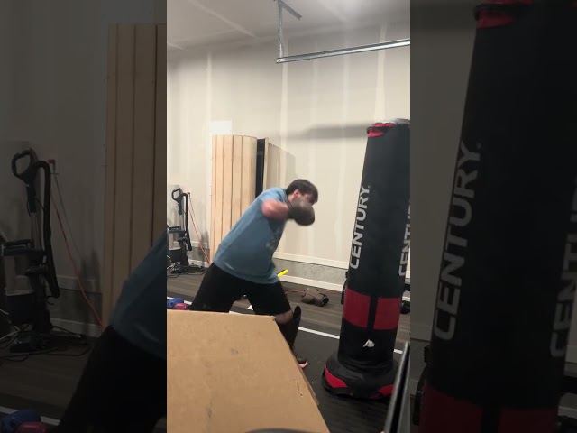 me doing kickboxing training