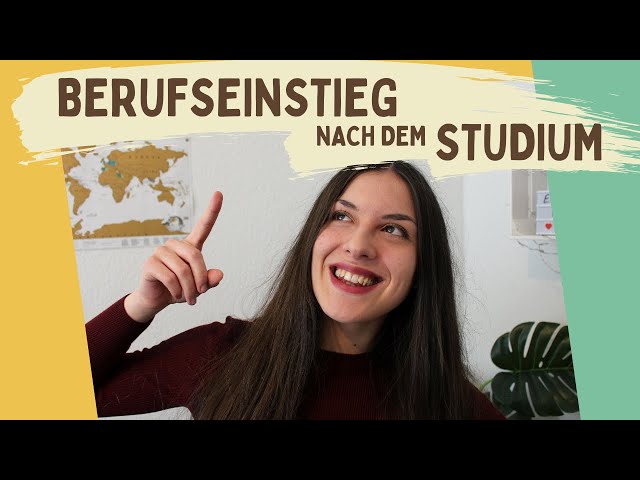 Berufseinstieg nach dem Studium – TIPPS für den ersten Job! (Suche, Bewerben, Soziale Netzwerke) 🎓