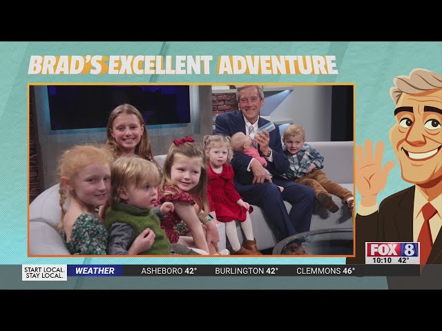 Brad Jones' grandchildren pay him a visit