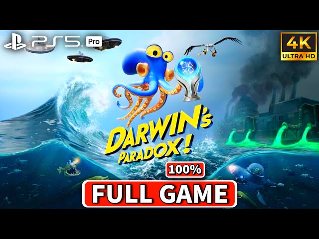 DARWIN'S PARADOX Gameplay Walkthrough FULL GAME 100% Platinum Guide [4K 60FPS]