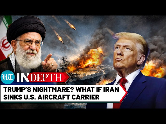 USA's Biggest Fear: What Happens If Iran Sinks Aircraft Carrier In War? |Nuclear, Khamenei, Trump