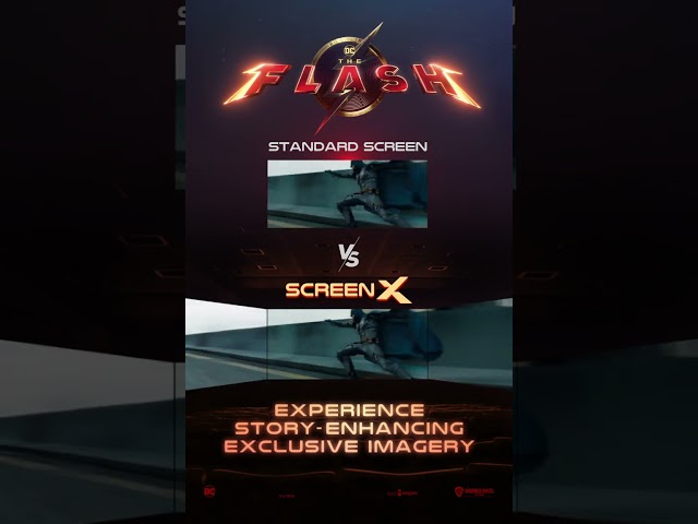 The Flash | ScreenX vs 2D