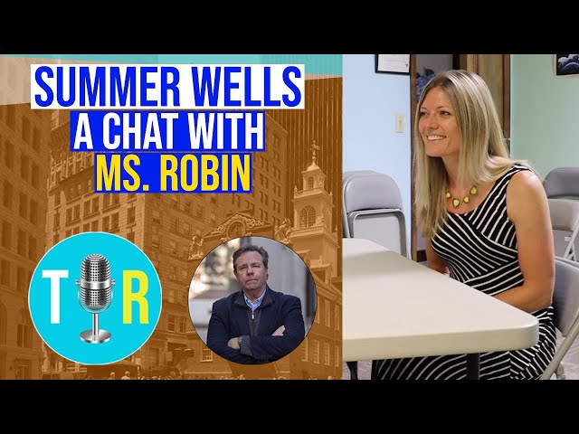 Robin, Summer Wells' Sabbath School Teacher, talks with The Interview Room