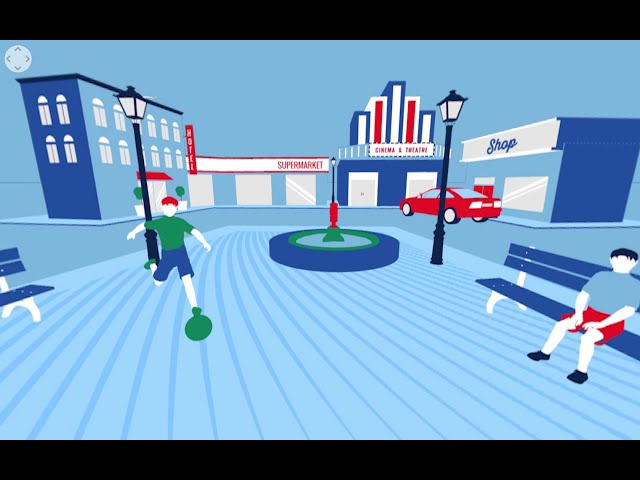 VR Stereoscopic 360  video TEST