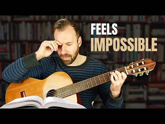 Fingerstyle guitar and singing at the same time (Try this crazy coordination exercise!)