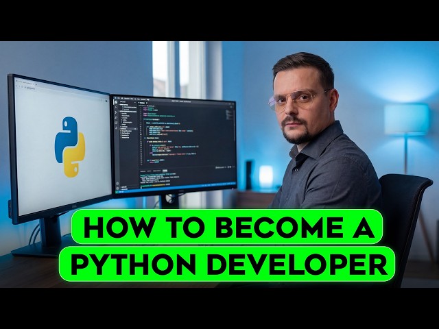 How to Become a PYTHON Developer - 2026 (Step-by-Step Guide) PYTHON Developer ROADMAP