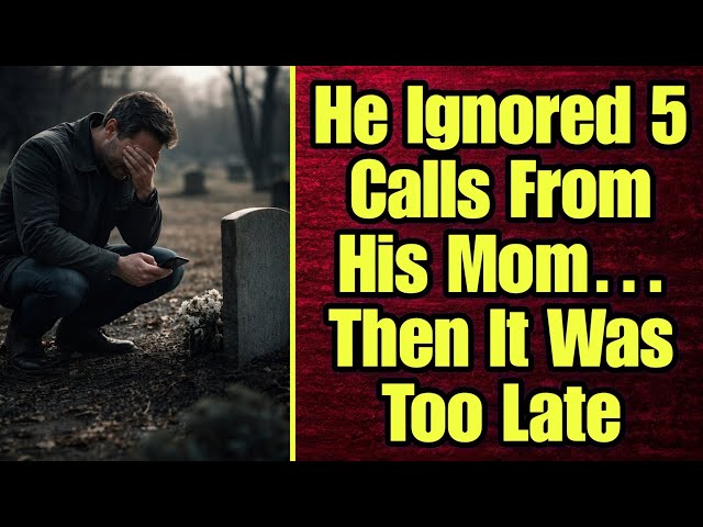 He Ignored 5 Calls From His Mom… Then It Was Too Late 💔