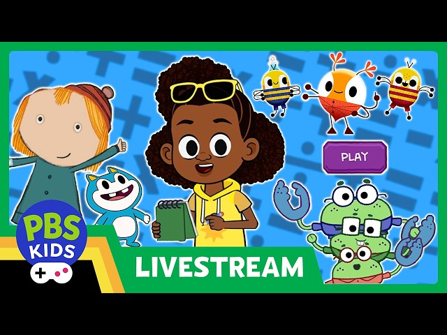 🟢 LIVE |  🎮 Count on PBS KIDS for Epic Math + STEM Adventures! 🎮 | PBS KIDS Games