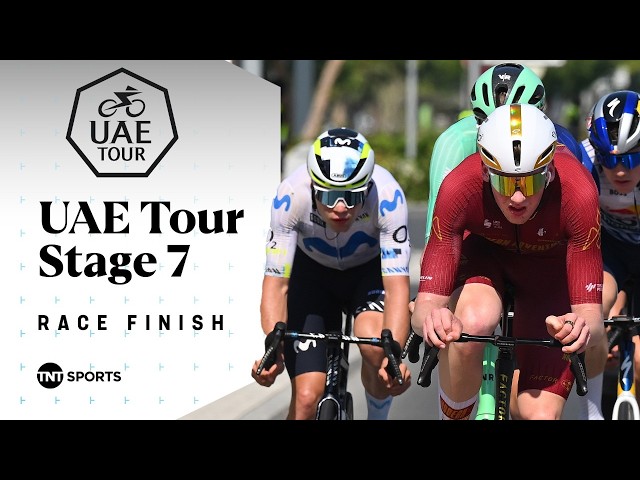 EXECUTED TO ABSOLUTE PERFECTION! 🤩 | UAE Tour Stage 7 Final KM's | TNT Sports Cycling