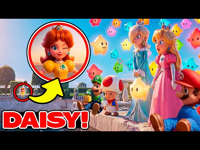 32 DETAILS and EASTER EGGS Hidden in SUPER MARIO GALAXY MOVIE!