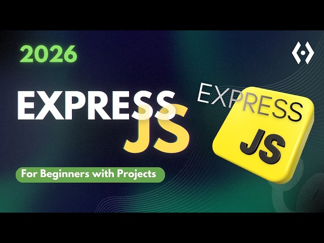 Learn Express.js & Node.js from Scratch | Complete Beginner-Friendly Course 2025