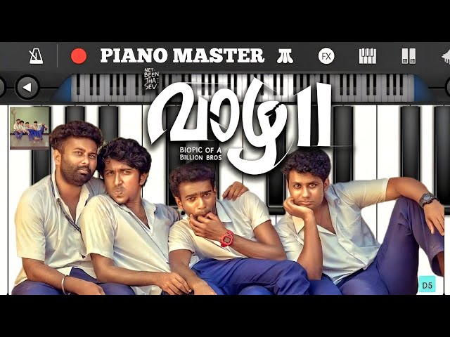 Vazha 2 Thammil Pinangi Pokalle Song Easy Piano Tutorial 
