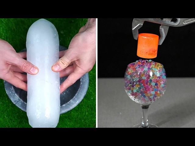 ASMR Relaxing & Satisfying Experiments for Quality Sleep & Mental Massage Ep4