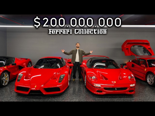 Inside the Most Exclusive FERRARI Collection In The World
