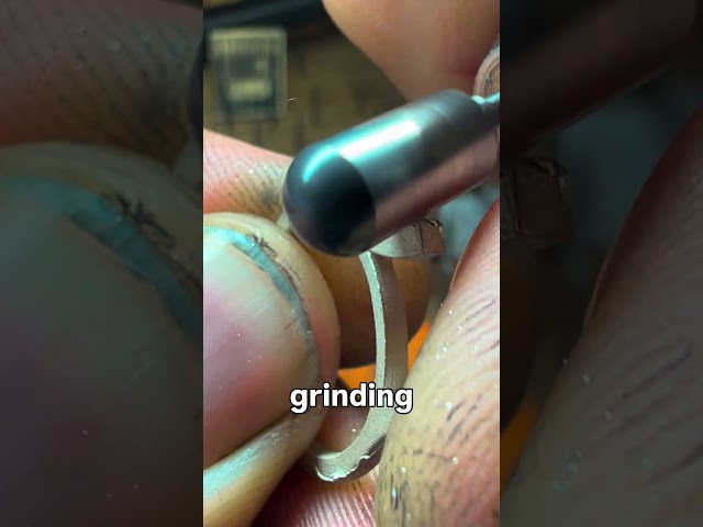 This Ram Roller burnishes and helps clean the surface without removing much metal #metalsmith