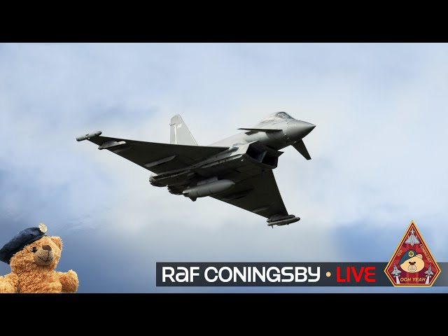 LIVE EUROFIGHTER TYPHOON FGR4 ACTION BOMBER COUNTY • QRA STATION RAF CONINGSBY 07.04.26