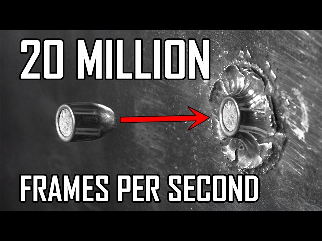Filming Bullets at 20,000,000 FPS! - Ballistic High-Speed