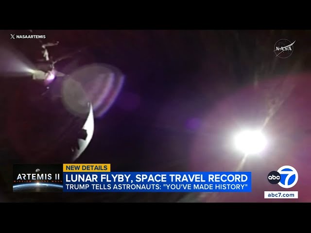Artemis II completes daring moon flyby that included solar eclipse