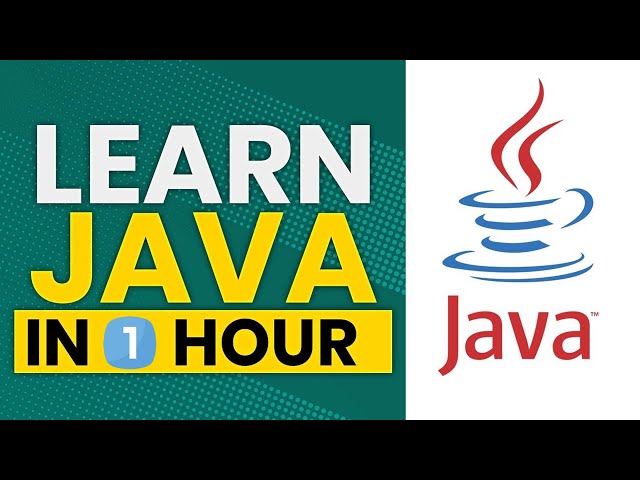 Learn Java in an Hour