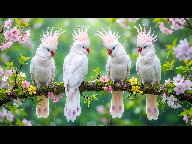 99% Healing for Your Mind 🕊️💗 Let the Rain & Soothing Birdsong Wash Away Your Worries | 4K Nature