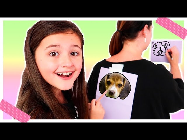 PAINT ON THE BACK - GUESS IT, WIN IT 🙀🤩 TikTok Doodle Challenge | All Ava