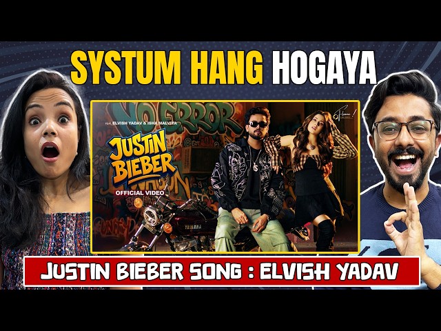 Elvish Yadav Justin Bieber Song Reaction 🔥 | Haryanvi Viral Song