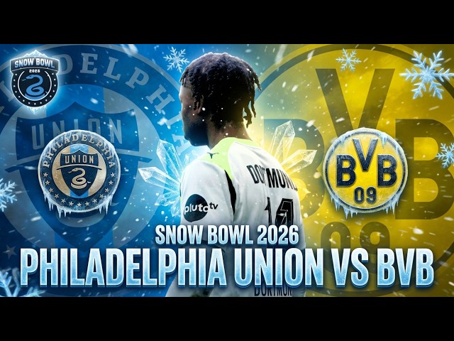 Snow Bowl 2026 | Philadelphia Union vs. Borussia Dortmund | U-15 | Full Match Highlights