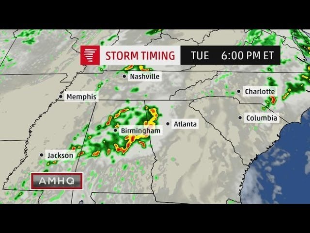 Tornado Outbreak, Severe Storms, Flooding Rainfall in the South