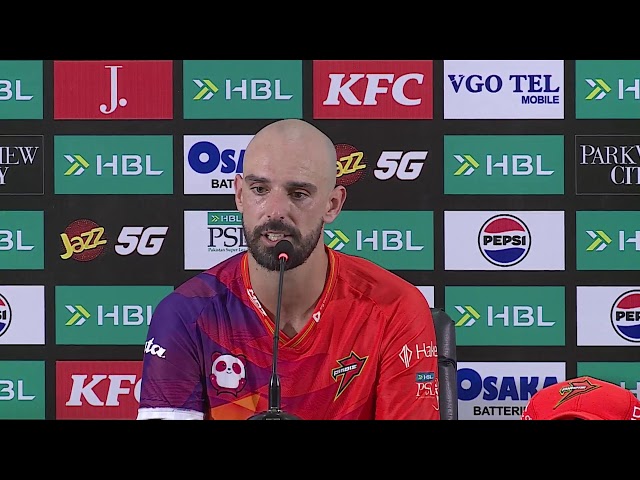 Daryl Mitchell Press Conference | RawalPindiz vs Karachi Kings | Match 10 | HBL PSL 11 | MZB1K