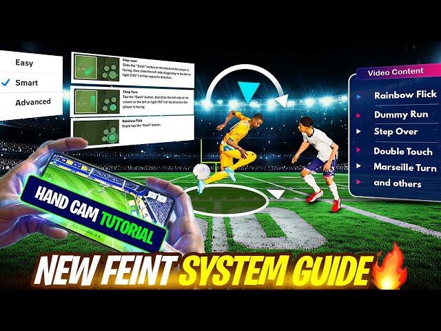NEW Feint System ULTIMATE MASTERCLASS 🔥 Advanced Skills FULL Handcam Tutorial (eFootball 2026)
