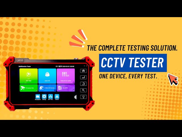 CCTV Tester – All-in-One Professional Surveillance Testing Tool #CCTV #CCTVTester