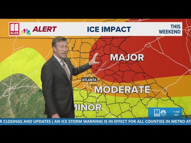Winter storm update | Forecasting winter weather entering north Georgia