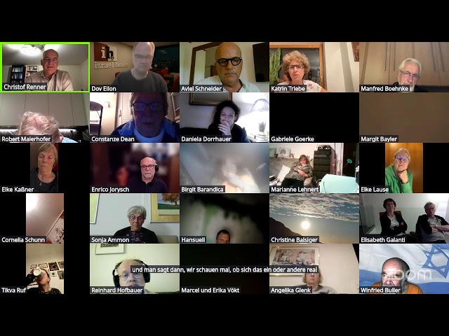 Zoom-Treffen: Hoffnung auf Frieden – oder nur eine Atempause?