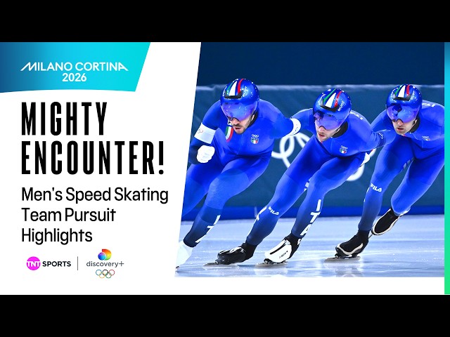 WHAT A RACE 🤯 | Speed Skating Men's Team Pursuit | Winter Olympics 2026