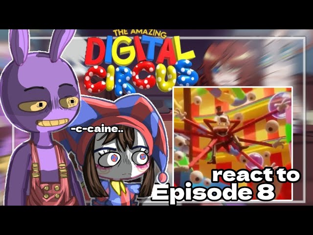 The amazing digital circus react to episode 8 /tadc react to/ gacha react to/#tadc 