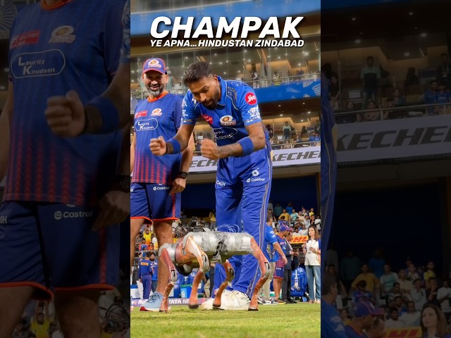 Hardik Pandya's seal of approval for Champak | #MumbaiIndians #PlayLikeMumbai