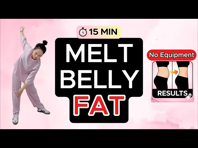 Women Over 50 | 15-Min Easy Workout to Lose Belly Fat