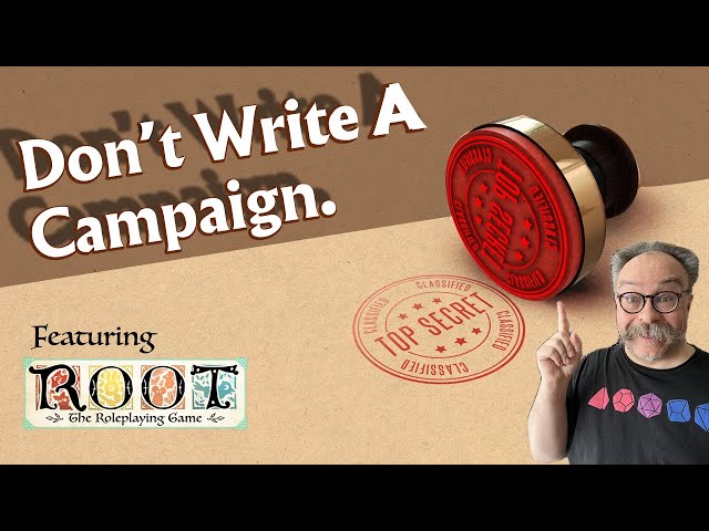 This Method Means I Don't Write An RPG Campaign!