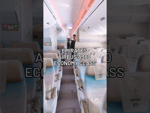 World's Best Economy Class #emirates #emiratesairline #A380