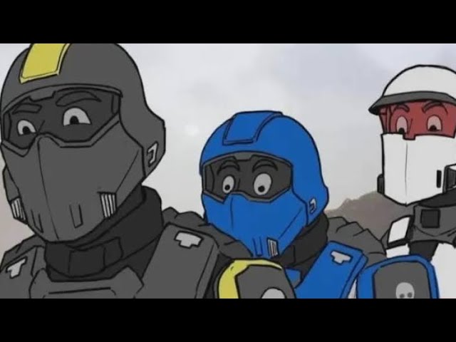 The first melee kill on a Vox Engine in Helldivers 2 