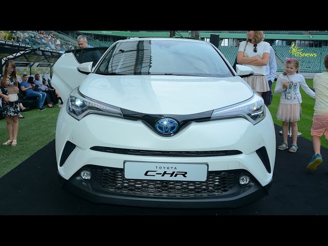 TOYOTA C-HR premiera. Legia. Przygoński, Kucharczyk, Zientarski. New hybrid..