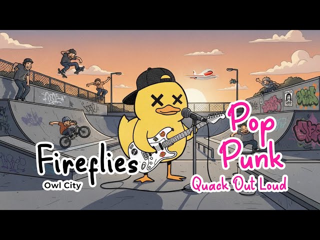 🎸 “Fireflies” – Owl City (Pop Punk Cover by Quack Out Loud) ⚡🌙✨