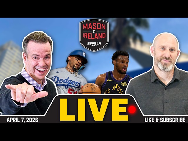 Will LeBron Play vs OKC, Dodgers Embarrass TOR in WS Rematch - Ireland & Andy K (for Mason) 04/07/26