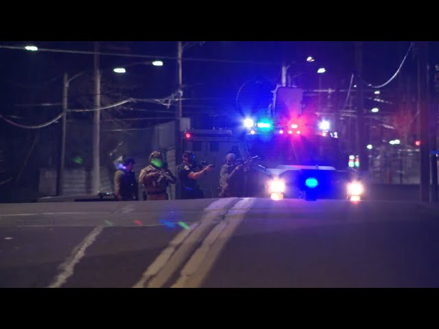 SWAT team shoots tear gas amid deadly shooting investigation in Scranton
