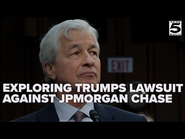 Fact Check Team Exploring Trump's political debanking lawsuit against JPMorgan Chase