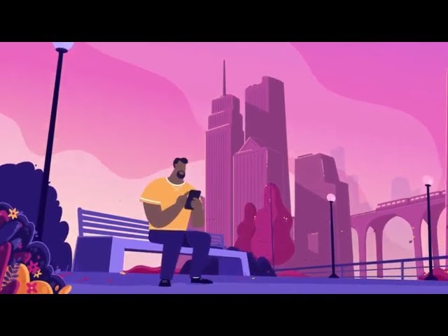 Motion Design. 2D Video Presentation for QWQER | 2D Animation Commercial | Liquid Animation