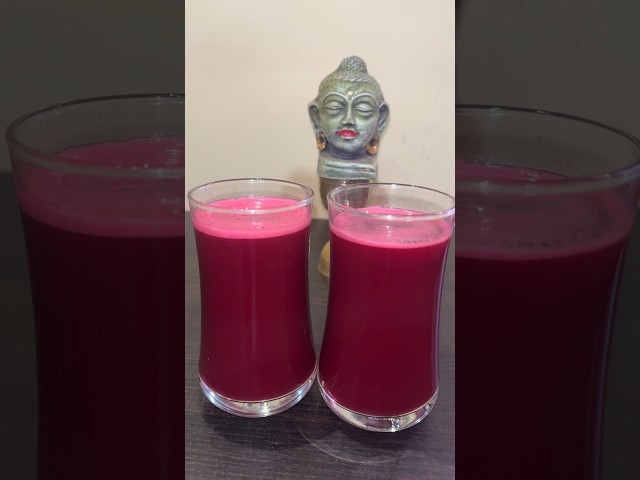 Detox Juice 🍎🥕 | Cold Press with Borosil | ABC + Ginger + Cucumber #detoxjuices #shorts