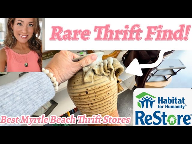 Finding RARE finds at the high end thrift stores! 